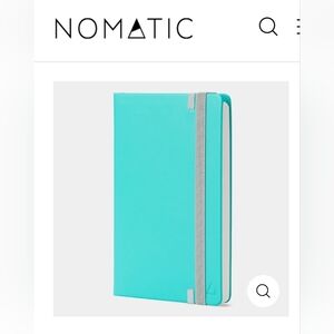 nwt NOMATIC 12 MONTH LINED PLANNER IN MINT new